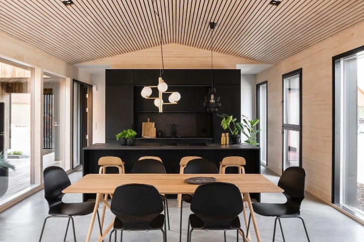 Hoisko CLT house at Tuusulan asuntomessut